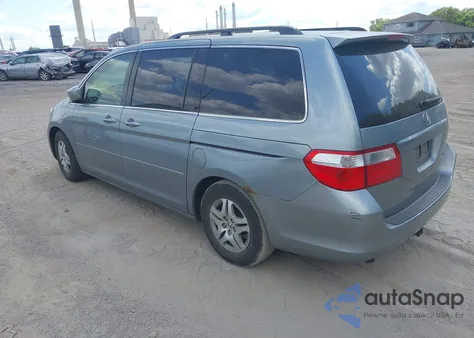 2005 Honda Odyssey Ex from USA, damaged, VIN 5FNRL38445B075509